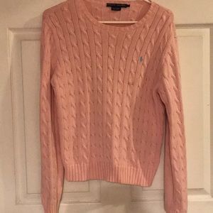 Pink Ralph Lauren sweater